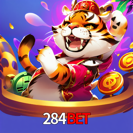 Imagem promocional da 284bet mostrando a plataforma e suas vantagens